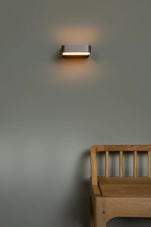 Lucide SILVI - Rechargeable Wall light - Battery pack - LED Dim. - 1x3,7W 2700K - Coffee | Premium - atmosphere 1